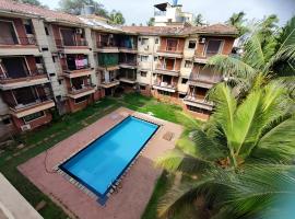 Ronne's 2BHK Lagoon Apartment -Calangute, hotel in Calangute