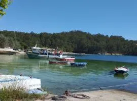 Casa, playa y jardín