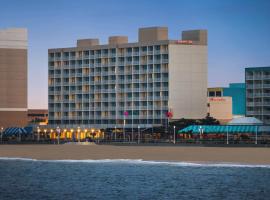 Hampton Inn Virginia Beach-Oceanfront South, hotel di Virginia Beach Boardwalk, Virginia Beach