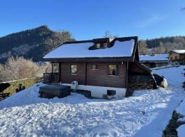 Chalet Ardoise - Nature Paradise - Swiss Alps、オヴロナのホテル