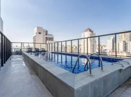 Prédio completo na Consolação com piscina no rooftop