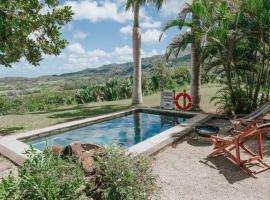 La Vieille Cheminée, Tropical Farm & Eco-Lodges, brunarica v mestu Chamarel