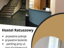 Hostel Ratuszowy, hotel in zona Aeroporto di Bydgoszcz Ignacy Jan Paderewski - BZG, 