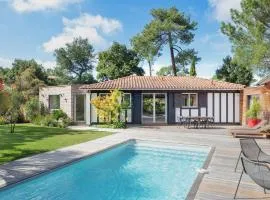 Villa avec piscine chauffée, jardin exotique, au calme proche plages et commerces, Capbreton - FR-1-791-17