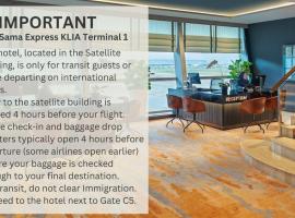 Sama-Sama Express KLIA Terminal 1 - Airside Transit Hotel, hotel v destinaci Sepang