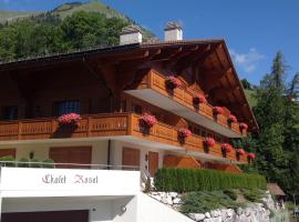 Le Chalet Rosat Apartment 25, hotel u gradu Chateau-d'Oex