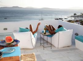 Mykonos Moussa, villa i Agios Ioannis, Mykonos