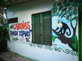 Cabinas Rhode island, hotel en Cahuita