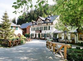 Gasthof Bischofsmühle, hotel v destinácii Helmbrechts v blízkosti letiska Hof-Plauen Airport - HOQ