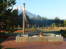 Cabanas los picaflores, hótel í La Ensenada