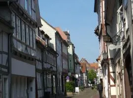 Ferienwohnung Janus Altstadt-Hameln Haus 2 inklusive Parkplatz - mit und ohne Terrasse oder Loggia