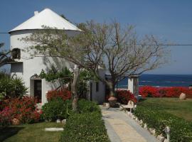 Villa Mantalena, casa rústica em Skiros