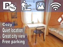 Fully equipped flat, 2 bedrooms, FREE car parking.，特隆赫姆的飯店