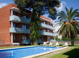 SG Costa Barcelona Apartments, hotell i Castelldefels