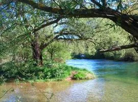 SMARAGD RIVER near Rastoke & Plitvice Lakes