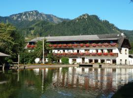 Wieselmühle Forellenhof, hotell i Grünau im Almtal