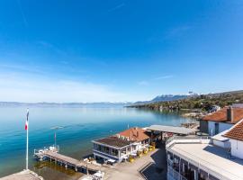 Hôtel De La Plage, hotel la plajă din Amphion les Bains