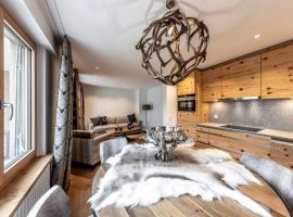 Unique Alpic style apartment in the heart of Davos, hotel en Davos