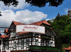 Fürstenhof Wernigerode Garni, hotel em Wernigerode