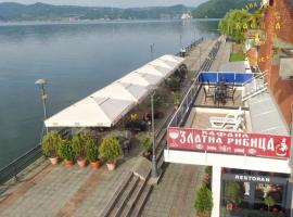 Zlatna Ribica, hotel en Golubac