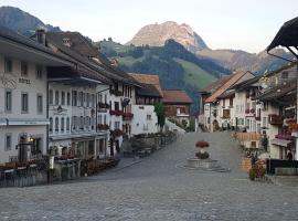 Au soleil de Gruyères chez Chantal, atostogų būstas mieste Griujeras