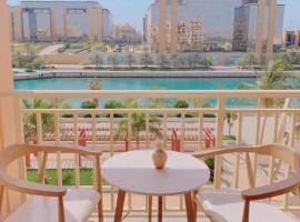 Bay la sun , Luxury apartment with nice view, hotell i King Abdullah Economic City