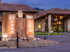 Hotel Spa Aguas de los Mallos, hotel Murillo de Gállegóban