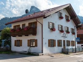 Ammergau Lodge, panzió Oberammergauban