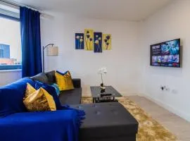 Virexxa Bedford Centre - Alpha Suite - 2Bed Flat with Free Parking & Gym