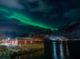 Lofoten Cabins - Kåkern, brunarica v mestu Ramberg