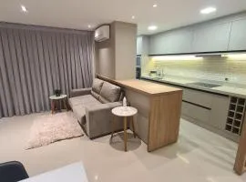 Apartamento Studio no último andar no CENTRO de FOZ com linda VISTA