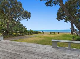 Kohi Point - Ohope Beachfront Holiday Home, hotel sa Ohope Beach