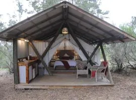 Heritage Glamping, Woodlands tent