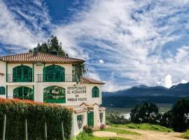 Hospedaje Mirador de Pueblo viejo, hotel v destinaci Guatavita