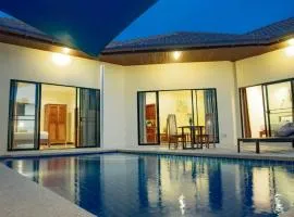 AnB poolvilla 3BR walk private beach in pratamnak