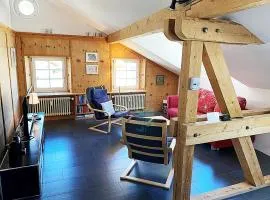 Dachwohnung im Alpenstil, 60m2 für 2P, mit Garage - BM186