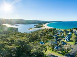 Viesnīca Beach Cabins Merimbula pilsētā Merimbula