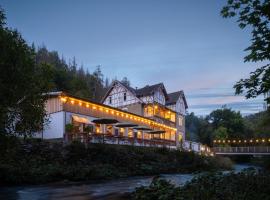 BODETALER BASECAMP LODGE - Bergsport- und Naturerlebnishotel, hotel com spa em Rübeland