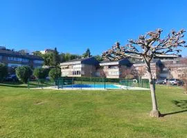 Hondarribia con piscina, parking y terraza