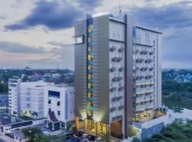 KHAS Pekanbaru Hotel, hotel II. Syarif Kasim szultán repülőtér - PKU környékén Pekanbaruban