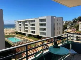 Hermoso Departamento Los Molles - Vista al mar & Piscinas en condominio