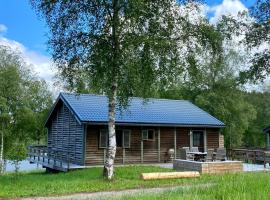 Chalet de charme, le "Caribou Lodge", Eifel belge, hotel a Bullange/Büllingen