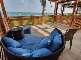 Breathtaking Luxury & Spacious FAMILY 2-Bed 1st Row Seaview at Stella SeaView Sokhna, hotel sa Ain Sokhna