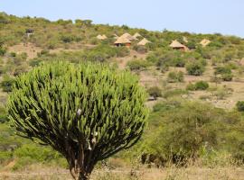 Africa Safari Maasai Boma Camping, budgethotel i Serengeti