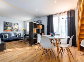 Paris Roissy CDG : Top Duplex - 3 bedrooms, hotel u Roasi an Fransu