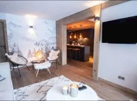 Luxueux appartement skis aux pieds, jacuzzi privatif