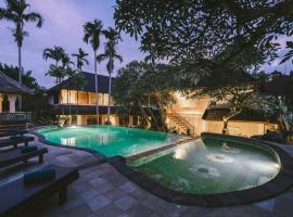 Honeymoon Guesthouse, hotell Ubudis