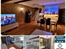 Loft 80m2 en plein cœur de la vieille ville 3 étoiles