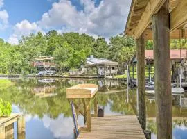 Riverside New Magnolia Springs Home with Dock, Beach