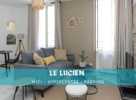 LE LUCIEN Eco-Appart'Hôtel - Angouleme - Centre - Wifi - Parking privé - Classé 4 étoiles、アングレームのホテル